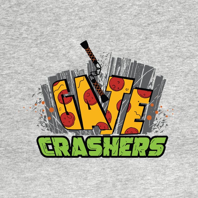 GateCrashers Turtle Power Logo (Nunchucks) by GateCrashers